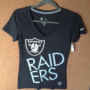 Official NFL Nike Women’s Raiders Fan T shirt